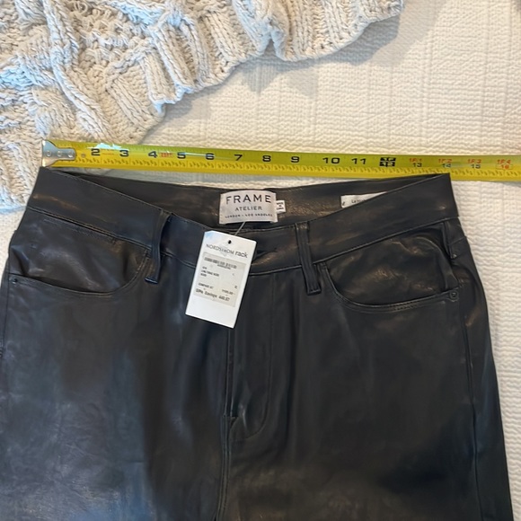 FRAME Le High Leather Pants Size 29 - Picture 11 of 12